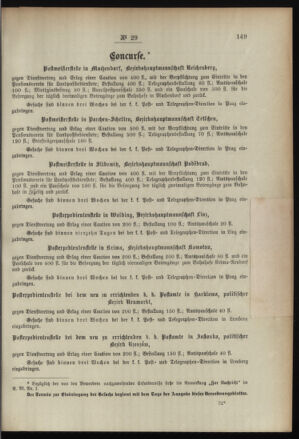 Post- und Telegraphen-Verordnungsblatt für das Verwaltungsgebiet des K.-K. Handelsministeriums 18960415 Seite: 3