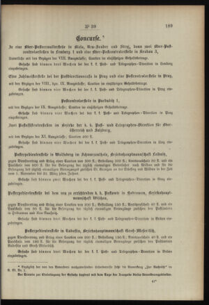 Post- und Telegraphen-Verordnungsblatt für das Verwaltungsgebiet des K.-K. Handelsministeriums 18960516 Seite: 3