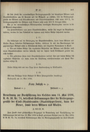 Post- und Telegraphen-Verordnungsblatt für das Verwaltungsgebiet des K.-K. Handelsministeriums 18960605 Seite: 5