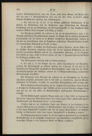 Post- und Telegraphen-Verordnungsblatt für das Verwaltungsgebiet des K.-K. Handelsministeriums 18960605 Seite: 6