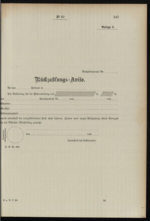 Post- und Telegraphen-Verordnungsblatt für das Verwaltungsgebiet des K.-K. Handelsministeriums 18960627 Seite: 9