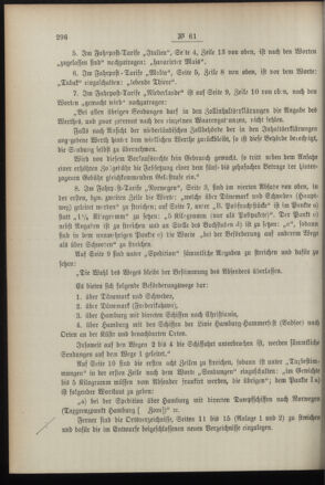 Post- und Telegraphen-Verordnungsblatt für das Verwaltungsgebiet des K.-K. Handelsministeriums 18960801 Seite: 4