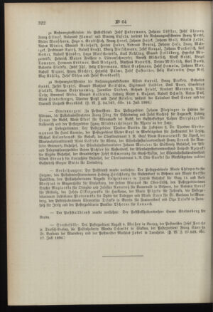 Post- und Telegraphen-Verordnungsblatt für das Verwaltungsgebiet des K.-K. Handelsministeriums 18960808 Seite: 4