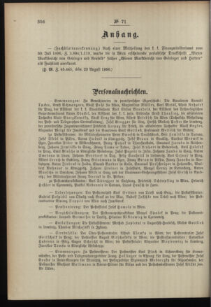 Post- und Telegraphen-Verordnungsblatt für das Verwaltungsgebiet des K.-K. Handelsministeriums 18960827 Seite: 2