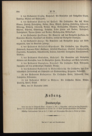 Post- und Telegraphen-Verordnungsblatt für das Verwaltungsgebiet des K.-K. Handelsministeriums 18960925 Seite: 4