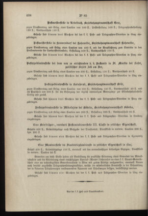 Post- und Telegraphen-Verordnungsblatt für das Verwaltungsgebiet des K.-K. Handelsministeriums 18961014 Seite: 4