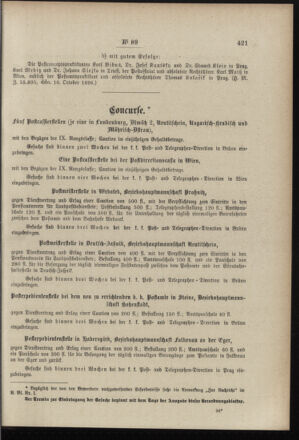 Post- und Telegraphen-Verordnungsblatt für das Verwaltungsgebiet des K.-K. Handelsministeriums 18961028 Seite: 3