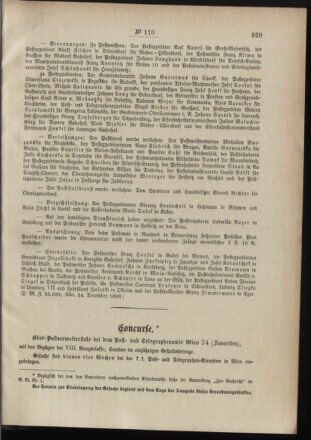 Post- und Telegraphen-Verordnungsblatt für das Verwaltungsgebiet des K.-K. Handelsministeriums 18961231 Seite: 7