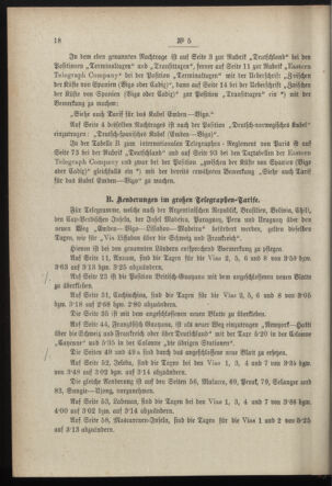 Post- und Telegraphen-Verordnungsblatt für das Verwaltungsgebiet des K.-K. Handelsministeriums 18970116 Seite: 2