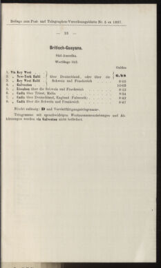 Post- und Telegraphen-Verordnungsblatt für das Verwaltungsgebiet des K.-K. Handelsministeriums 18970116 Seite: 29