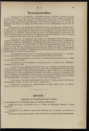 Post- und Telegraphen-Verordnungsblatt für das Verwaltungsgebiet des K.-K. Handelsministeriums 18970130 Seite: 5