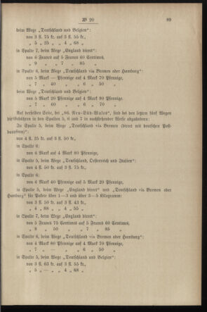 Post- und Telegraphen-Verordnungsblatt für das Verwaltungsgebiet des K.-K. Handelsministeriums 18970301 Seite: 5