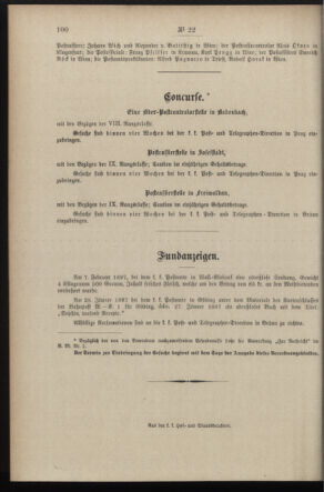 Post- und Telegraphen-Verordnungsblatt für das Verwaltungsgebiet des K.-K. Handelsministeriums 18970305 Seite: 4