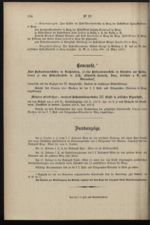 Post- und Telegraphen-Verordnungsblatt für das Verwaltungsgebiet des K.-K. Handelsministeriums 18970401 Seite: 2