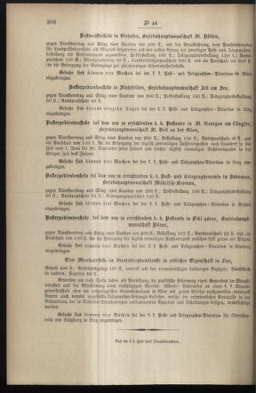 Post- und Telegraphen-Verordnungsblatt für das Verwaltungsgebiet des K.-K. Handelsministeriums 18970519 Seite: 4