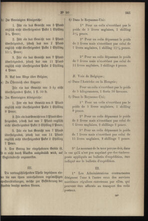 Post- und Telegraphen-Verordnungsblatt für das Verwaltungsgebiet des K.-K. Handelsministeriums 18970609 Seite: 11