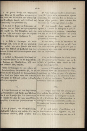 Post- und Telegraphen-Verordnungsblatt für das Verwaltungsgebiet des K.-K. Handelsministeriums 18970609 Seite: 13