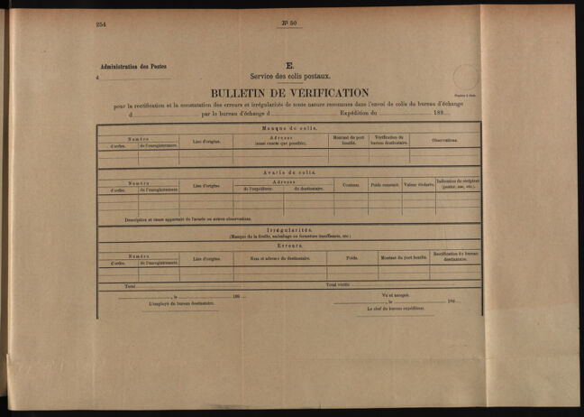 Post- und Telegraphen-Verordnungsblatt für das Verwaltungsgebiet des K.-K. Handelsministeriums 18970609 Seite: 23