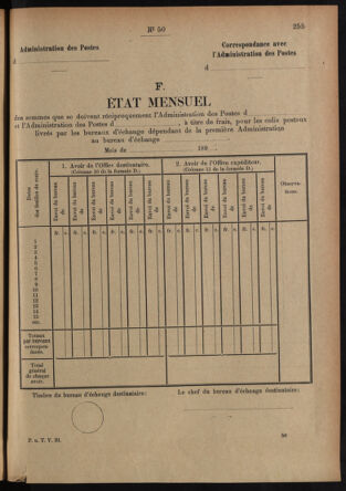 Post- und Telegraphen-Verordnungsblatt für das Verwaltungsgebiet des K.-K. Handelsministeriums 18970609 Seite: 25