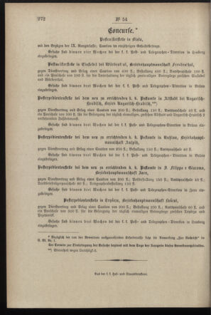 Post- und Telegraphen-Verordnungsblatt für das Verwaltungsgebiet des K.-K. Handelsministeriums 18970616 Seite: 4