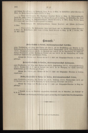 Post- und Telegraphen-Verordnungsblatt für das Verwaltungsgebiet des K.-K. Handelsministeriums 18970619 Seite: 10