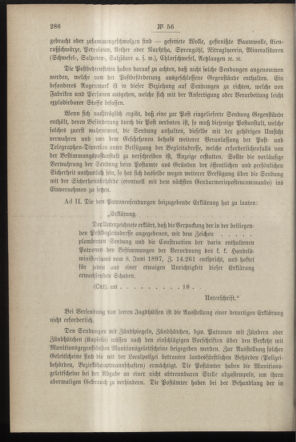 Post- und Telegraphen-Verordnungsblatt für das Verwaltungsgebiet des K.-K. Handelsministeriums 18970619 Seite: 14