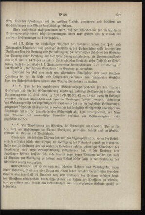 Post- und Telegraphen-Verordnungsblatt für das Verwaltungsgebiet des K.-K. Handelsministeriums 18970619 Seite: 15