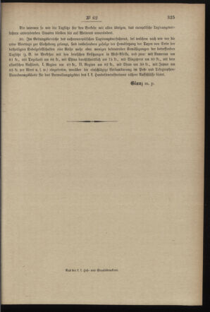 Post- und Telegraphen-Verordnungsblatt für das Verwaltungsgebiet des K.-K. Handelsministeriums 18970630 Seite: 11