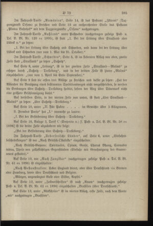 Post- und Telegraphen-Verordnungsblatt für das Verwaltungsgebiet des K.-K. Handelsministeriums 18970730 Seite: 5