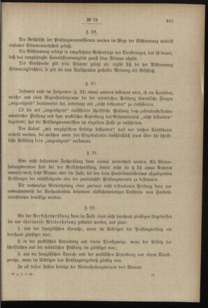 Post- und Telegraphen-Verordnungsblatt für das Verwaltungsgebiet des K.-K. Handelsministeriums 18970817 Seite: 17