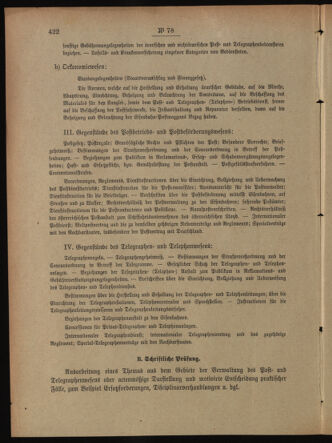 Post- und Telegraphen-Verordnungsblatt für das Verwaltungsgebiet des K.-K. Handelsministeriums 18970817 Seite: 8