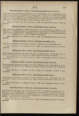 Post- und Telegraphen-Verordnungsblatt für das Verwaltungsgebiet des K.-K. Handelsministeriums 18970923 Seite: 7