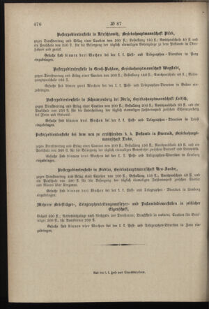 Post- und Telegraphen-Verordnungsblatt für das Verwaltungsgebiet des K.-K. Handelsministeriums 18970929 Seite: 4