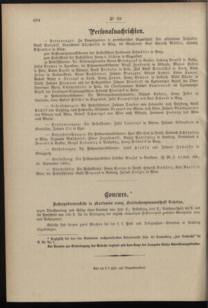 Post- und Telegraphen-Verordnungsblatt für das Verwaltungsgebiet des K.-K. Handelsministeriums 18971011 Seite: 4