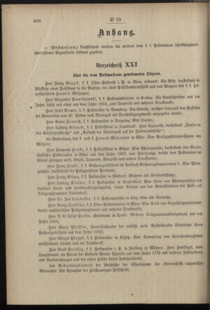 Post- und Telegraphen-Verordnungsblatt für das Verwaltungsgebiet des K.-K. Handelsministeriums 18971021 Seite: 2