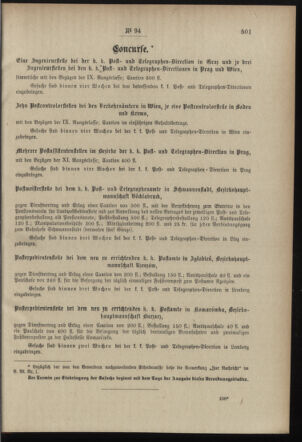 Post- und Telegraphen-Verordnungsblatt für das Verwaltungsgebiet des K.-K. Handelsministeriums 18971023 Seite: 3