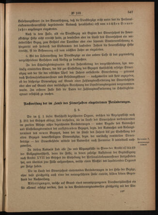 Post- und Telegraphen-Verordnungsblatt für das Verwaltungsgebiet des K.-K. Handelsministeriums 18971127 Seite: 11