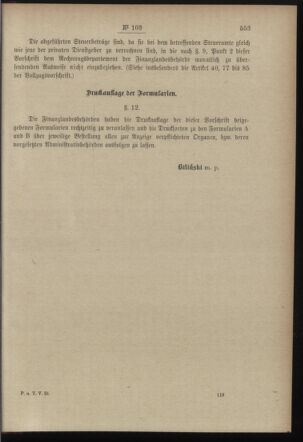 Post- und Telegraphen-Verordnungsblatt für das Verwaltungsgebiet des K.-K. Handelsministeriums 18971127 Seite: 17