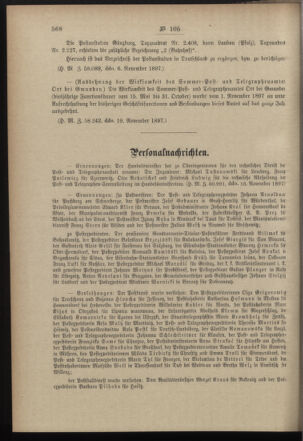 Post- und Telegraphen-Verordnungsblatt für das Verwaltungsgebiet des K.-K. Handelsministeriums 18971202 Seite: 6