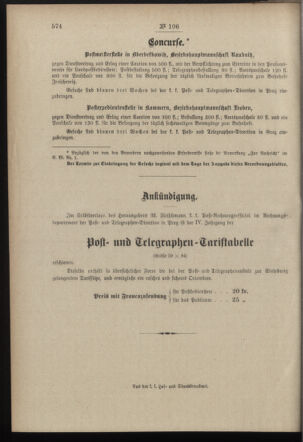 Post- und Telegraphen-Verordnungsblatt für das Verwaltungsgebiet des K.-K. Handelsministeriums 18971204 Seite: 4