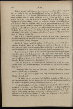 Post- und Telegraphen-Verordnungsblatt für das Verwaltungsgebiet des K.-K. Handelsministeriums 18971206 Seite: 2