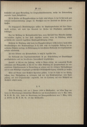 Post- und Telegraphen-Verordnungsblatt für das Verwaltungsgebiet des K.-K. Handelsministeriums 18971229 Seite: 13