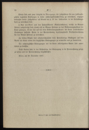 Post- und Telegraphen-Verordnungsblatt für das Verwaltungsgebiet des K.-K. Handelsministeriums 18980101 Seite: 16