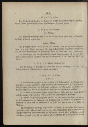 Post- und Telegraphen-Verordnungsblatt für das Verwaltungsgebiet des K.-K. Handelsministeriums 18980101 Seite: 2