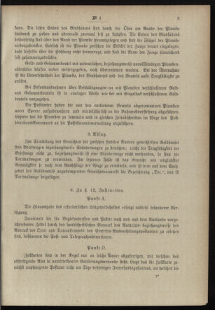 Post- und Telegraphen-Verordnungsblatt für das Verwaltungsgebiet des K.-K. Handelsministeriums 18980101 Seite: 3