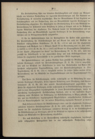 Post- und Telegraphen-Verordnungsblatt für das Verwaltungsgebiet des K.-K. Handelsministeriums 18980101 Seite: 6