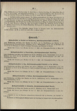 Post- und Telegraphen-Verordnungsblatt für das Verwaltungsgebiet des K.-K. Handelsministeriums 18980113 Seite: 3