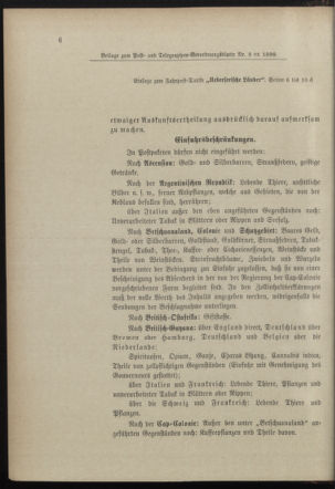 Post- und Telegraphen-Verordnungsblatt für das Verwaltungsgebiet des K.-K. Handelsministeriums 18980125 Seite: 10