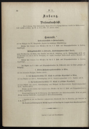 Post- und Telegraphen-Verordnungsblatt für das Verwaltungsgebiet des K.-K. Handelsministeriums 18980127 Seite: 4