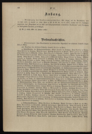 Post- und Telegraphen-Verordnungsblatt für das Verwaltungsgebiet des K.-K. Handelsministeriums 18980203 Seite: 2